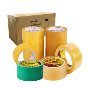 3M 372KS 박스 테이프 포장 이사 택배 OPP 라바 아크릴 황색 투명 청면 1박스