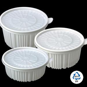 일회용 탕용기 50개 찜 플라스틱 밀폐 배달 포장 찜용기 그릇 통 삼계탕 감자탕