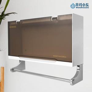 우리수도 다용도 수납장 및 수건걸이 수건선반 사무실장 욕실장