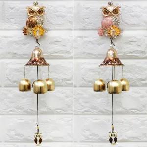 해바라기 부엉이 도어벨 문종 현관종 풍경종 출입알림벨 방범벨 풍수지리 벽 홈데코장식품 집들이 개업선물