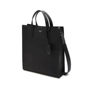 [헤지스](광주신세계)[HAZZYS] [KEVIN] 블랙 가죽 HAZZYS로고 토트백 HJBA4E885BK