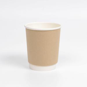 해피팩 10온스 크라프트 이중컵 커피컵 1박스 300개