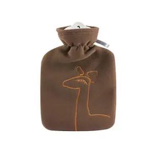독일  보온물주머니 핫팩 클래식 테디코트형 기린 브라운1.8L