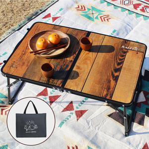 칼루스  미니 월넛 테이블 600mm + 가방포함