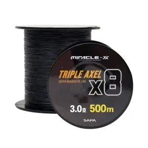 미라클 트리플악셀 8합사 500M 3호 블랙