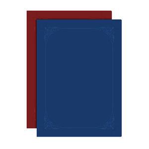 문화산업 종이상장 케이스 상장화일 끼움식 고급끼움식 인쇄무 A4 10매팩 F693-7 F692-7