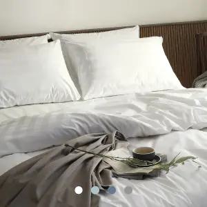 바운티풀 호텔침구 와이드 스트라이프 초광폭 60수 순면 이불커버 4컬러 SS/Q/K