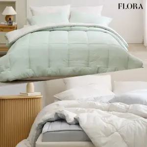 그린온 M2 알러지케어 먼지없는 사계절 차렵이불 단품 및 세트 SS Q K 5colors