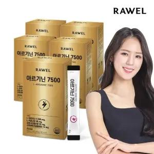 로엘 아르기닌 스틱 7500 15포 x 5박스 / 타우린 고함량 액상 스틱