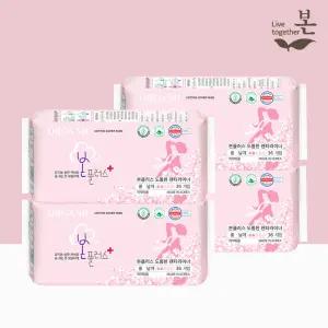 유기농본 본플러스 유기농 생리대 롱팬티라이너 36P, 4팩