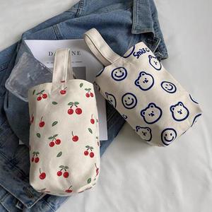 망빙그 캔버스 미니 원통백 핸드백 토트백