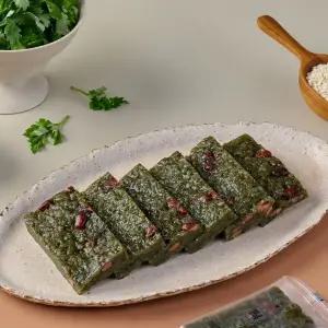 [떡보의하루본사직영/떡편] 쑥팥 밥알찰떡 10개 아침식사대용 개별포장떡 간편식