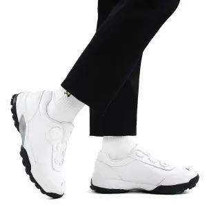 아놀드파마 남성 여성 스파이크리스 가죽 보아 골프화 연습용 실내 스크린 골프신발 파크 / 선스타