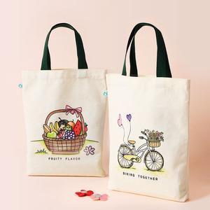 아트랄라 행복한 하루 에코백 캔버스 취미 미술 천 가방