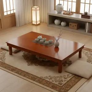 가온공방 원목 교자상 접이식 1350 6~10인용 제사상 집들이상 밥상