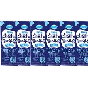 덴마크 소화가 잘되는 우유 락토프리 멸균우유 190ml 24개