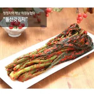 [해남미소] 화원농협김치가공공장 돌산갓김치
