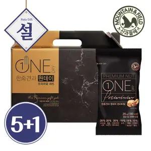 [산과들에] [G] [5+1] 하루견과 원데이프리미엄 30봉 선물세트 설 명절 선물