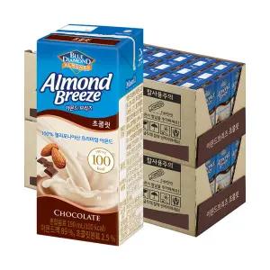 아몬드브리즈 초콜릿 190ML 48팩/음료/초코우유/두유