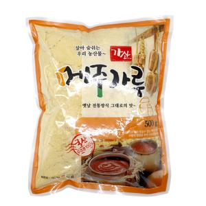 가산식품 메주가루 500g  국내산콩 100% 고추장 옛날방식 전통발효 직접제조