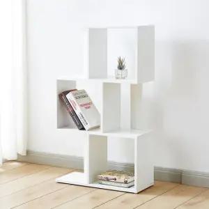 퍼즐 책장 3단 선반 수납 거실 서재 인테리어