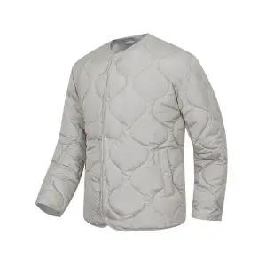 [하프클럽/디바옴므]항아리퀄팅 버튼 경량 라운드 패딩 자켓 점퍼 누빔 깔깔이 남여공용