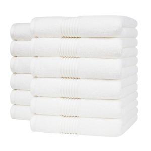 [기라로쉬] 코 스트코 기라로쉬 프리미엄 코마사 세면타월 12P 화이트 수건 고급 면사