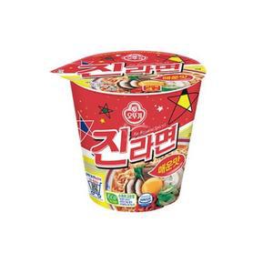 [오뚜기] 진라면 매운맛 소컵 24개