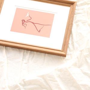 라슨쥴 원목 액자 프레임 결혼 결혼 틀 그림 주문제작 2절 4절 8절 16절