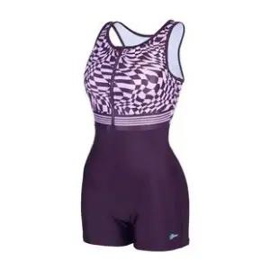 [롯데백화점]레노마 여성 2부 웨이브 체크 반신 수영복 LF2E062_PK