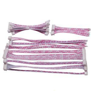 50PCS 2.54mm 암 커넥터 터미널 케이블 10cm 2p 단일/이중 헤드 와이어