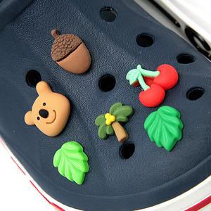 [호환] 쿼카 지비츠 호환 파츠 지비추 신발 버클 6종세트 실내화 장식 꾸미기 단추 만들기 악세사리