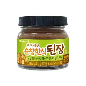 [아이배냇] 아기 베베 순창 한식 된장150g, 2개