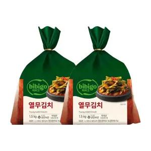 [하프클럽/CJ제일제당]비비고 열무김치 1.5kg x2개