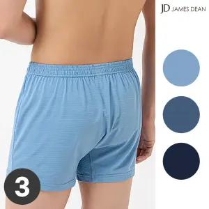 [제임스딘]제임스딘 남자여름팬티 인견트렁크팬티세트 쿨 냉감 시원한 3종