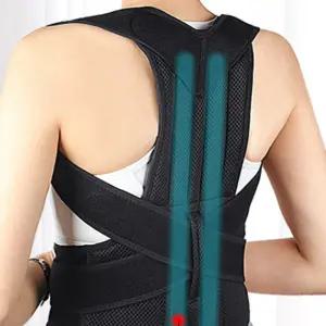 남자 여자 등허리보호대 빅 사이즈 벨트 지지대 어깨 조끼복대 남녀공용 여름 메쉬 조끼형