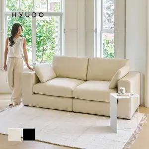 [2월 미리신학기 특별가] 휴도 구름의 동백 2080 모듈형 3인 소파 카우치 가죽 쇼파 (쿠션포함)