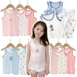 아동 나시 3매세트 순면 런닝 유아 여름 속옷 남아 여아 러닝 잠옷 내의