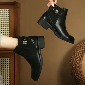 보온안감 숏부츠 여성부츠 겨울 앵클15Y-11