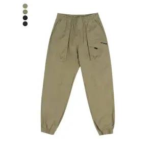 [NIX]유니) C/N스판 아웃포켓 풀밴딩 테이퍼드 조거 (FNQRDYJ735P)