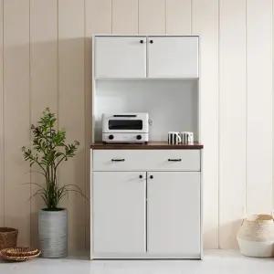 나무뜰 윈디 800 서랍 주방 수납장 상부장 세트 AP113C (착불)