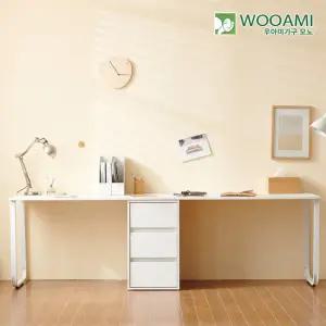 우아미가구 모노 레이브 2200 서랍 책상 RV5121