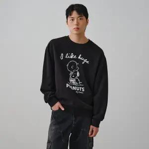 [롯데백화점]클라이드앤 남성 스누피 캐릭터 그래픽 맨투맨 FPDTS472M