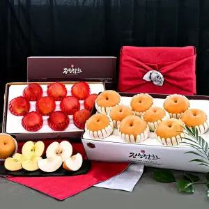 나주배 5kg+사과 2.5kg (총 2박스) 사과 배 선물세트 추석 명절 과일선물세트