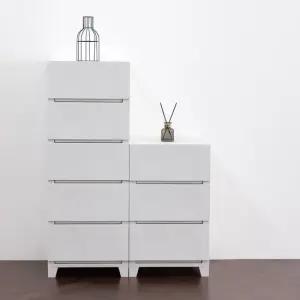 국내제작 튼튼한 홈클로젯 톤업 3단 5단 서랍장 모음 플라스틱 수납장 틈새 서랍정리함