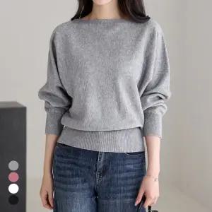 보트넥 나그랑 루즈핏 니트_M2510KN645C