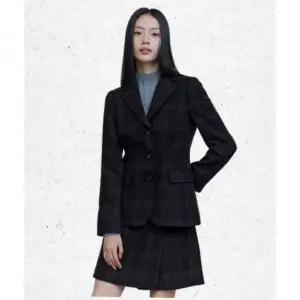 매장정품 더엣지 THEATG FW 울혼방 타탄 체크 자켓 2040071463 1345779