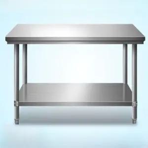 스테인리스 작업대 800 1200 2단 하부장 공장 주방 돈까스 정리 조리대 작업 카페