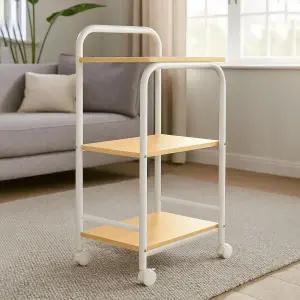 [아트박스]/가구느낌 라파 선반 3단 수납 진열장 다용도 400