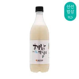 [품질보장] 삼산주조장 해남찹쌀생막걸리 9도 750ml